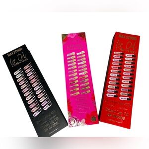 🤩BUNDLE🤩 Nicole Miller only PINK available Lip Oil 1. NIB